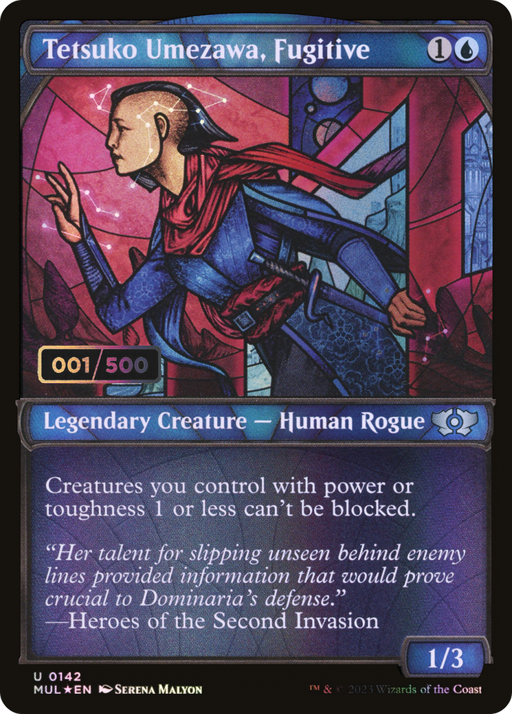 Tetsuko Umezawa, Fugitive (MUL-142Z) (Showcase) (Foil) (Serialized)