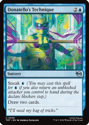 Donatello's Technique (TMT-039) (Foil)