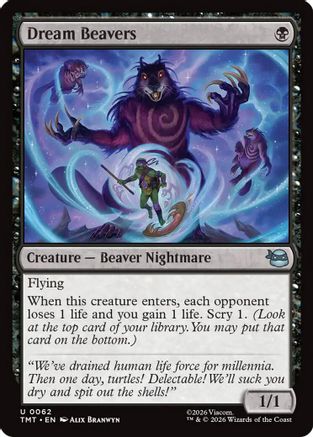 Dream Beavers (TMT-062) (Foil)