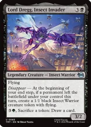 Lord Dregg, Insect Invader (TMT-065)
