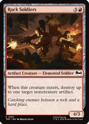 Rock Soldiers (TMT-107)