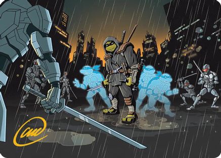 The Last Ronin's Technique Art Card (Gold-Stamped Signature) (ASTMT-023)