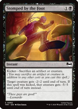 Stomped by the Foot (TMT-082) (Foil)