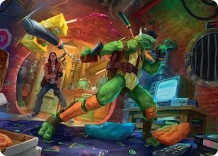 Michelangelo, Game Master Art Card (ASTMT-013)