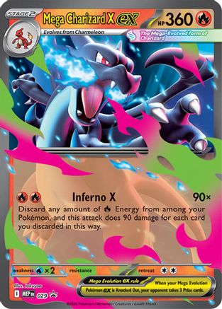 Mega Charizard X ex (MEP-029) (Holofoil)