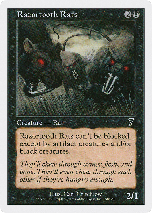 Razortooth Rats (7ED-158)