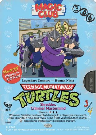 Shredder, Criminal Mastermind - Higure, the Still Wind (SLD-2368) (Foil)