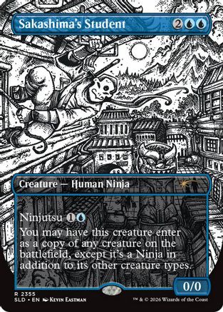 Sakashima's Student (2355) (SLD-2355) (Foil)