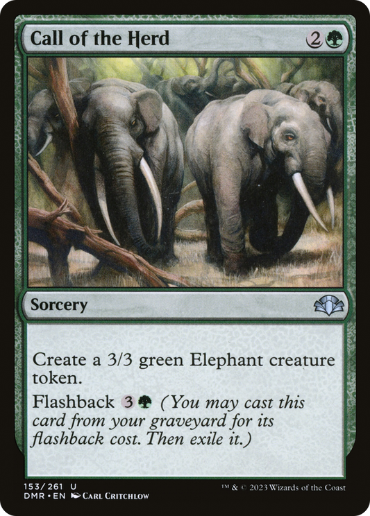 Call of the Herd (DMR-153) (Foil)