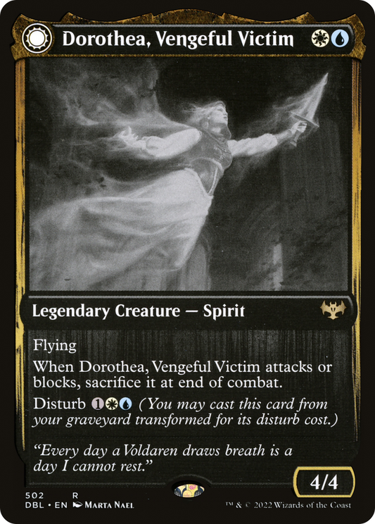 Dorothea, Vengeful Victim // Dorothea's Retribution (DBL-502) (Foil)