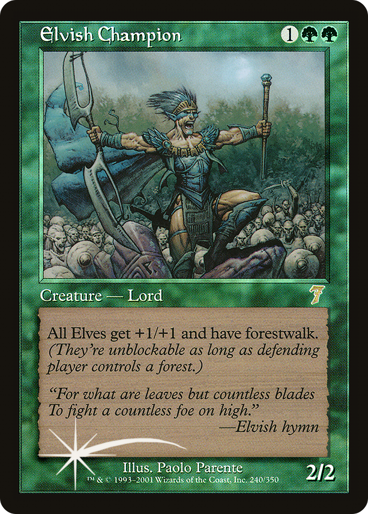 Elvish Champion (7ED-240★) (Foil)