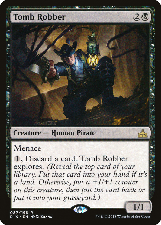 Tomb Robber (RIX-087) (Foil)
