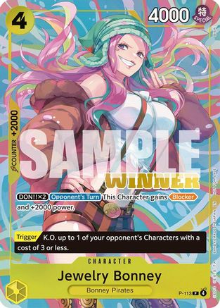 Jewelry Bonney (Heroines Battle Winner Pack) (P-113) (Foil)