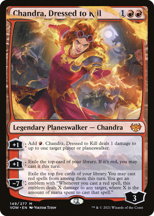 Chandra, Dressed to Kill (VOW-149) (Foil)