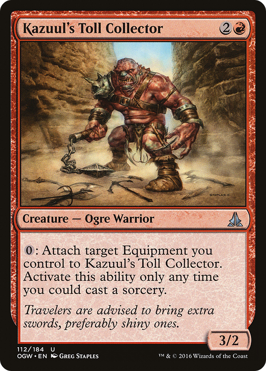 Kazuul's Toll Collector (OGW-112) (Foil)