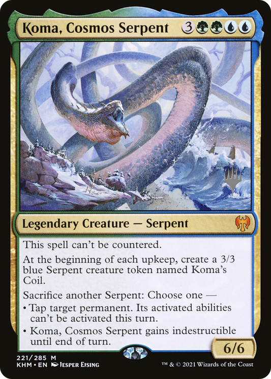Koma, Cosmos Serpent (PPKHM-221P) (Foil)