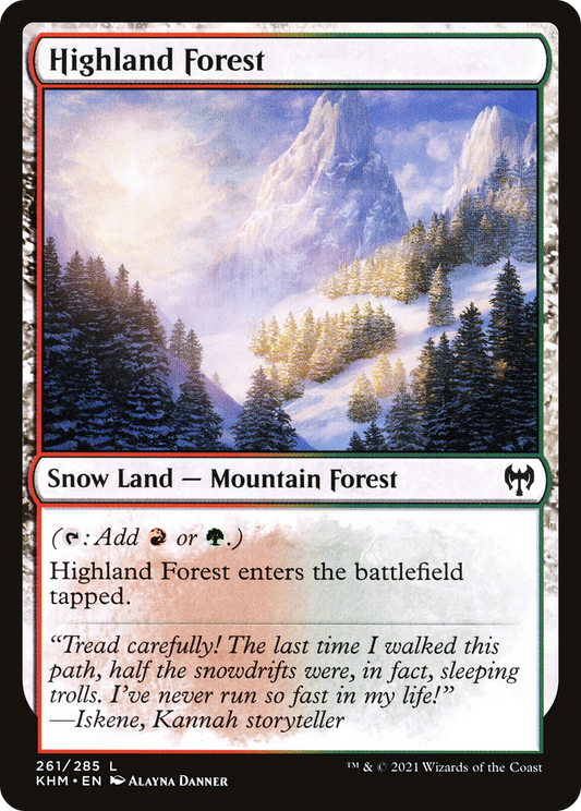 Highland Forest (KHM-261) (Foil)