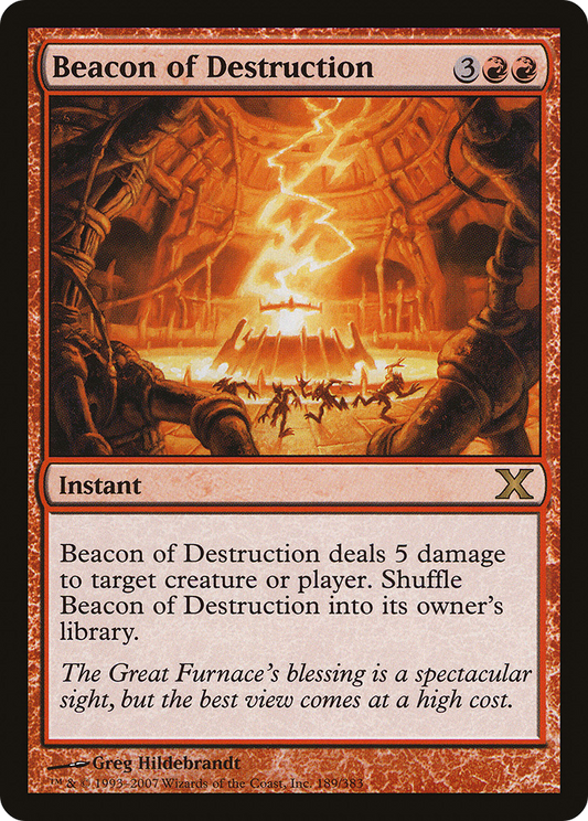 Beacon of Destruction (10E-189) (Foil)