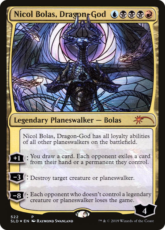 Nicol Bolas, Dragon-God (SLD-522) (Foil)