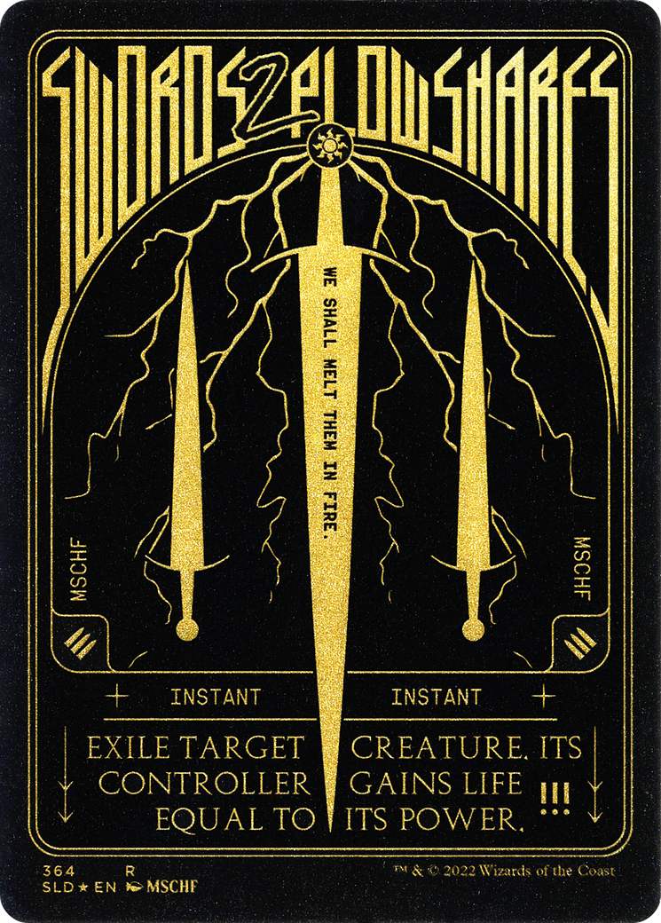 Swords to Plowshares (SLD-364) (Etched Foil)