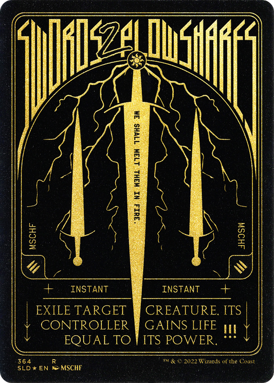 Swords to Plowshares (SLD-364) (Etched Foil)