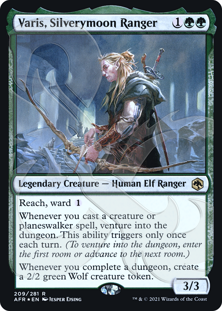 Varis, Silverymoon Ranger (AFR&-209A) (Foil)