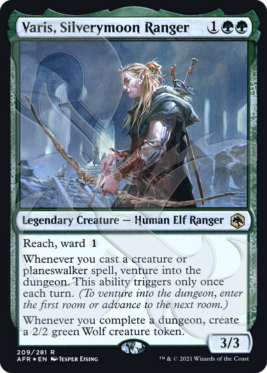 Varis, Silverymoon Ranger (AFR&-209A) (Foil)