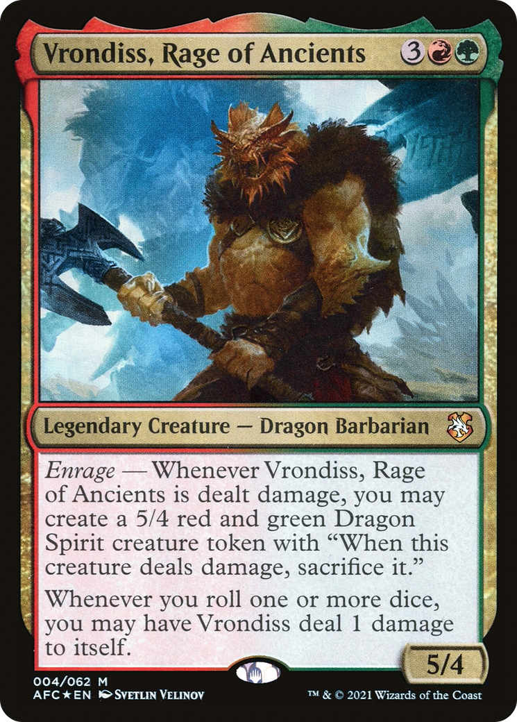 Vrondiss, Rage of Ancients (AFC-004) (Foil)