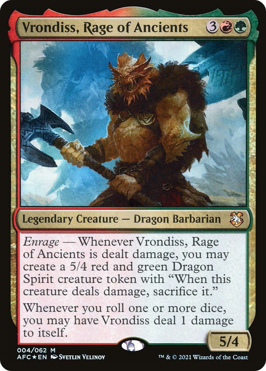 Vrondiss, Rage of Ancients (AFC-004) (Foil)