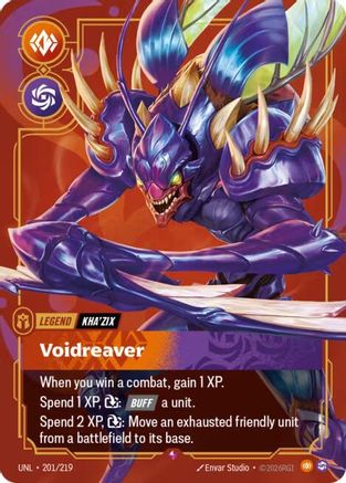 Kha'Zix - Voidreaver (UNL-201) (Foil)