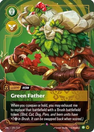 Ivern - Green Father (UNL-195) (Foil)