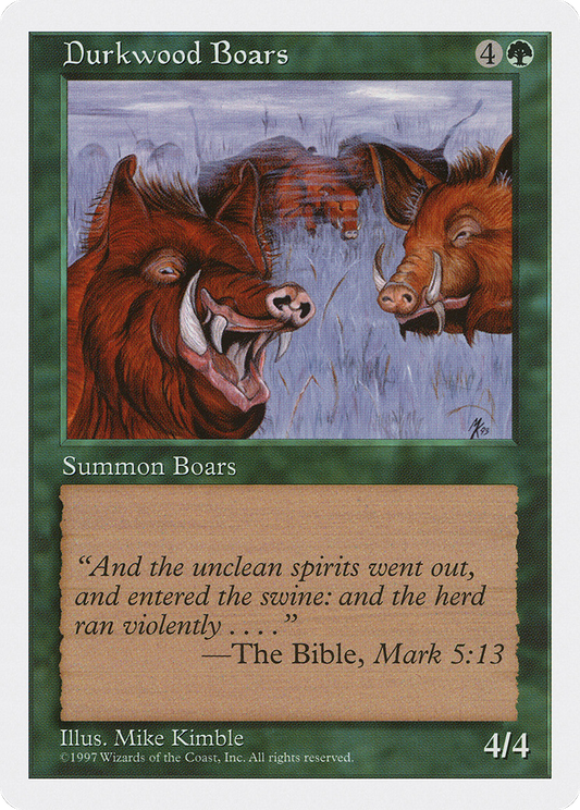 Durkwood Boars (5ED-289)