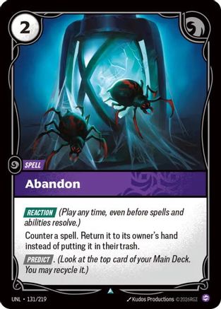 Abandon (UNL-131) (Foil)