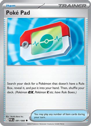 Poke Pad (POR-081) (Reverse Holofoil)