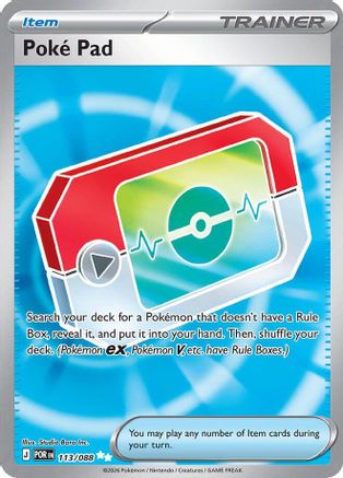 Poke Pad (POR-113) (Holofoil)