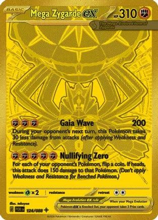 Mega Zygarde ex (POR-124) (Holofoil)
