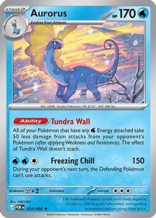 Aurorus (POR-024) (Holofoil)