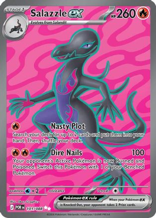 Salazzle ex (POR-101) (Holofoil)