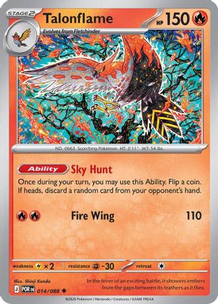 Talonflame (POR-014) (Reverse Holofoil)