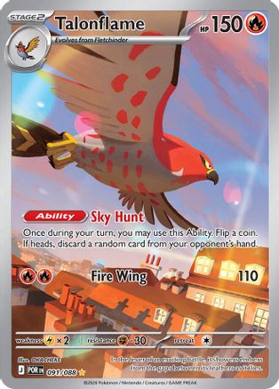 Talonflame (POR-091) (Holofoil)