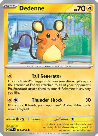 Dedenne (POR-029)