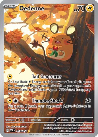 Dedenne (POR-093) (Holofoil)