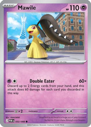 Mawile (POR-032) (Reverse Holofoil)