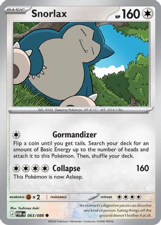 Snorlax (POR-063)