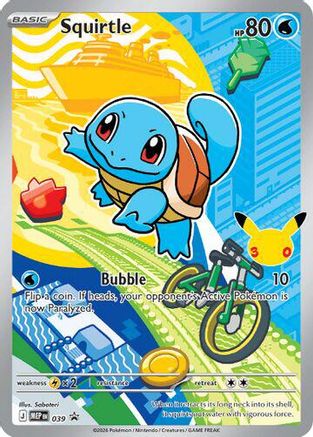 Squirtle (MEP-039) (Holofoil)