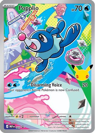 Popplio (MEP-045) (Holofoil)