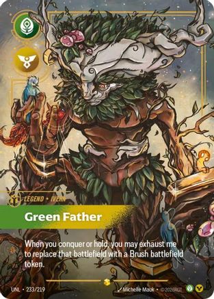 Ivern - Green Father (Overnumbered) (UNL-233) (Foil)