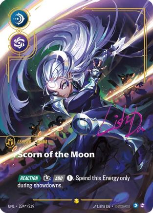 Diana - Scorn of the Moon (Signature) (UNL-234*) (Foil)