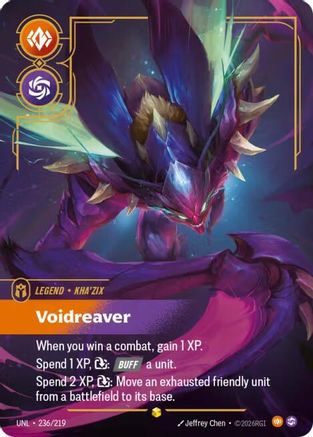 Kha'Zix - Voidreaver (Overnumbered) (UNL-236) (Foil)