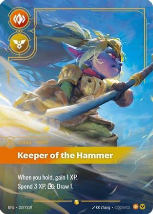 Poppy - Keeper of the Hammer (Overnumbered) (UNL-237) (Foil)